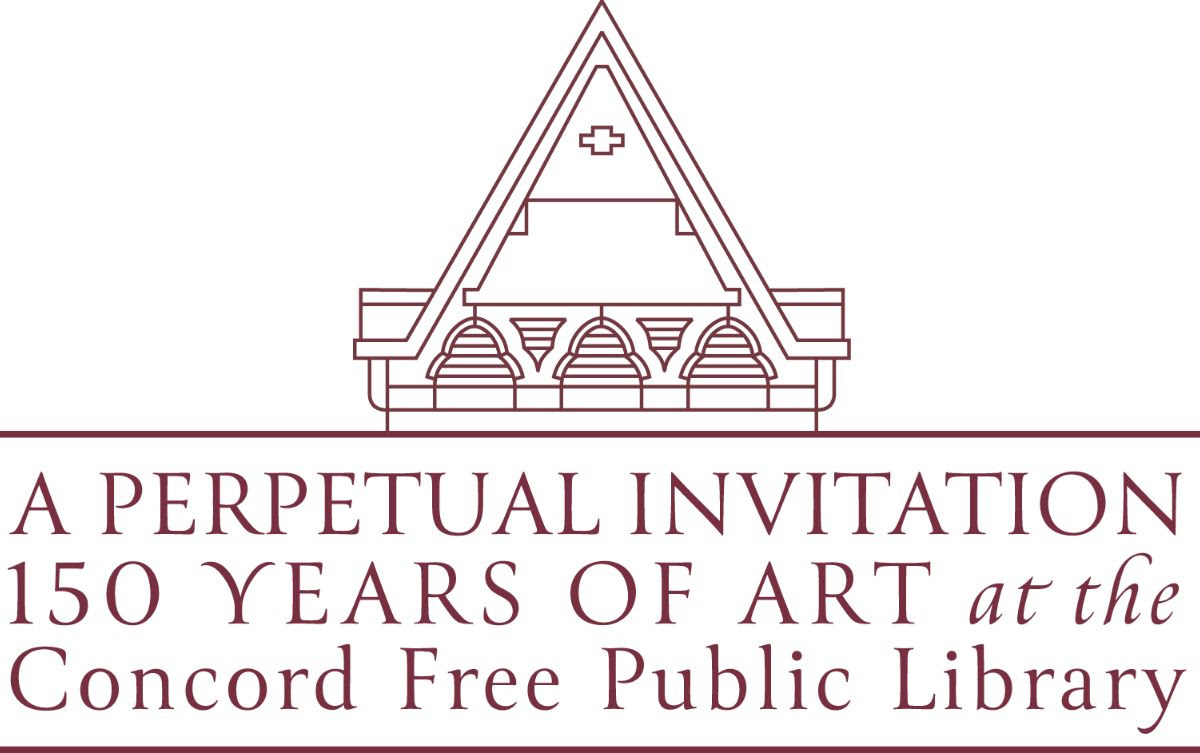 A new exhibition opens at the @ConcordMuseum   today, 'A Perpetual Invitation: 150 Years of Art at the Concord Free Public Library' celebrating @ConcordLibrary's 150th anniversary