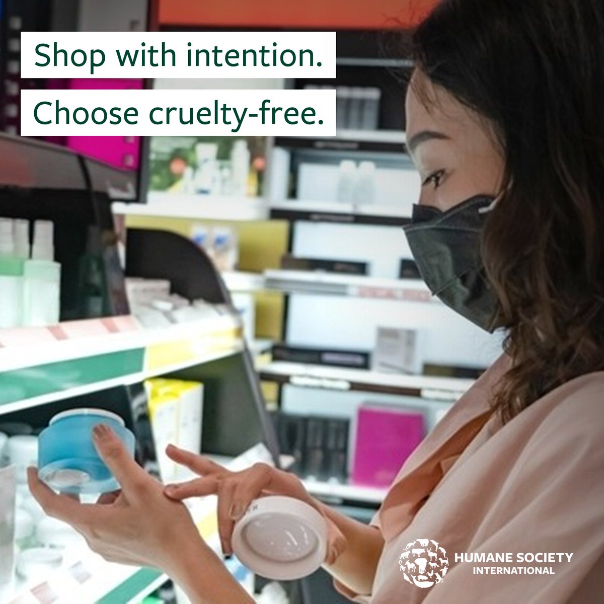 humaneworldeat's tweet photo. ποΈCheck out our "Shopping with Intention" guide to learn how to make a difference for animals AND send a clear message to governments that #crueltyfree is the only beauty brand with a future. ππ°
π https://t.co/PJ67Bz5nZN
#BeCruletyFree #ShopWithIntention https://t.co/boGCntShJo