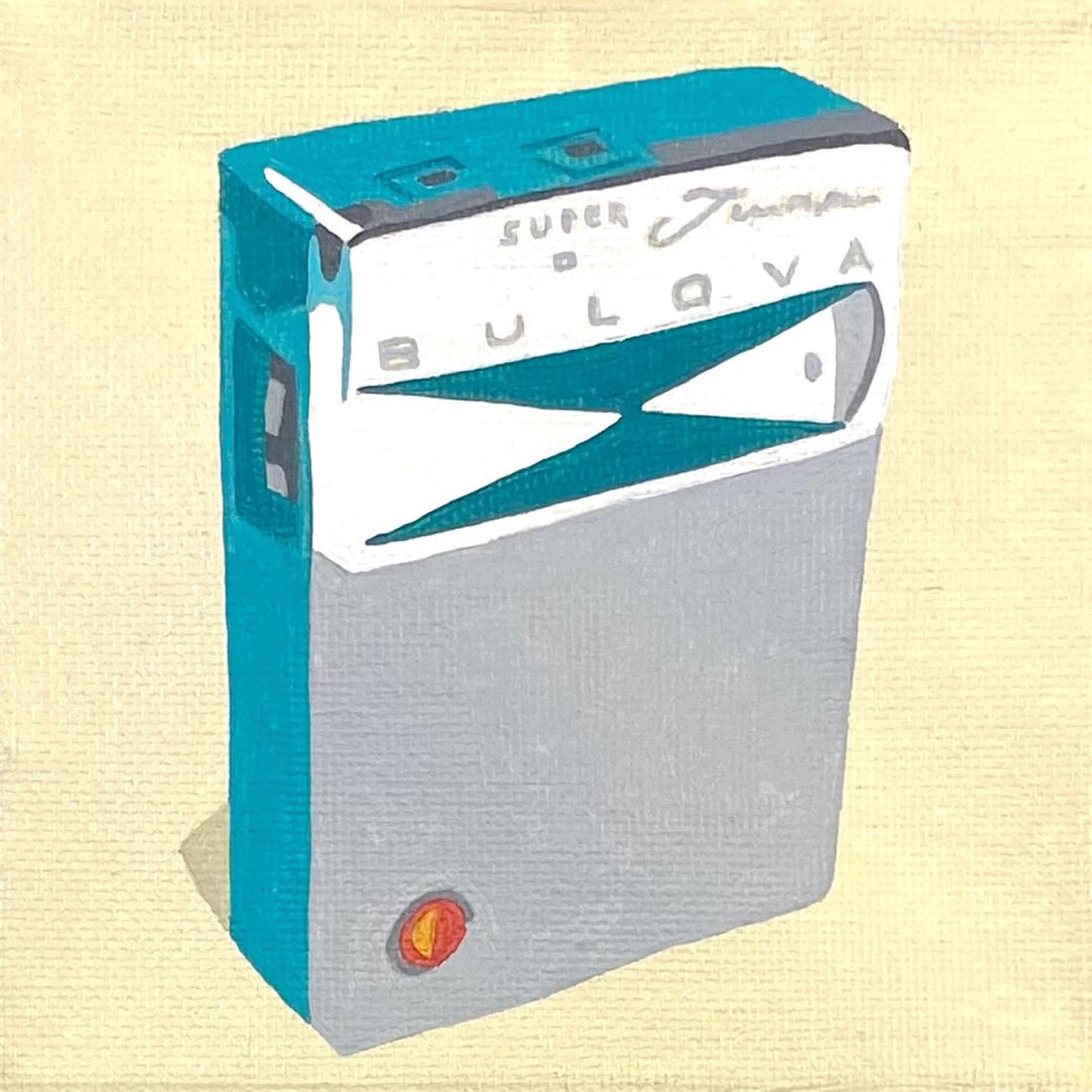 TaraBarrArt's tweet photo. I love exploring the nostalgia and excitement of past eras, and infusing them with a modern twist.
All of the Tara Barr art is at https://t.co/oWPM6nqCIF
#art #artist #painting #buliva #transistorradio #radiocollection #radiocollector #retroradio #vintageradio #antiqueradio https://t.co/H0VWyk1eyl