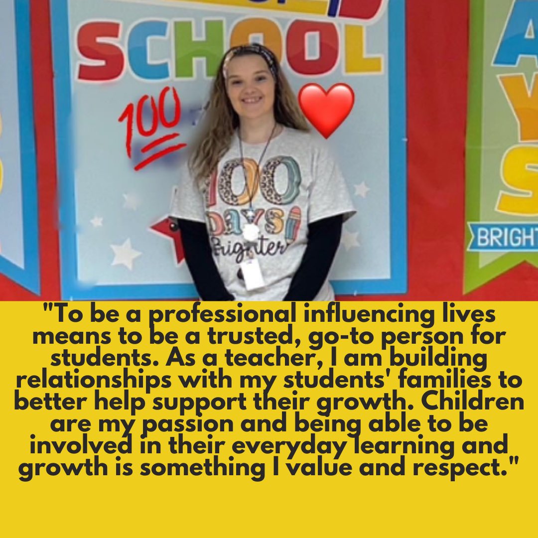 ONUEDU's tweet photo. Meet Gabrielle, one of our spring student teachers.  Keep up the great work! https://t.co/PhKQP1RwHG