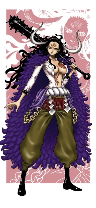 #ONEPIECE #LADY MONKEY•D•LUFFY &amp; KAIDO 