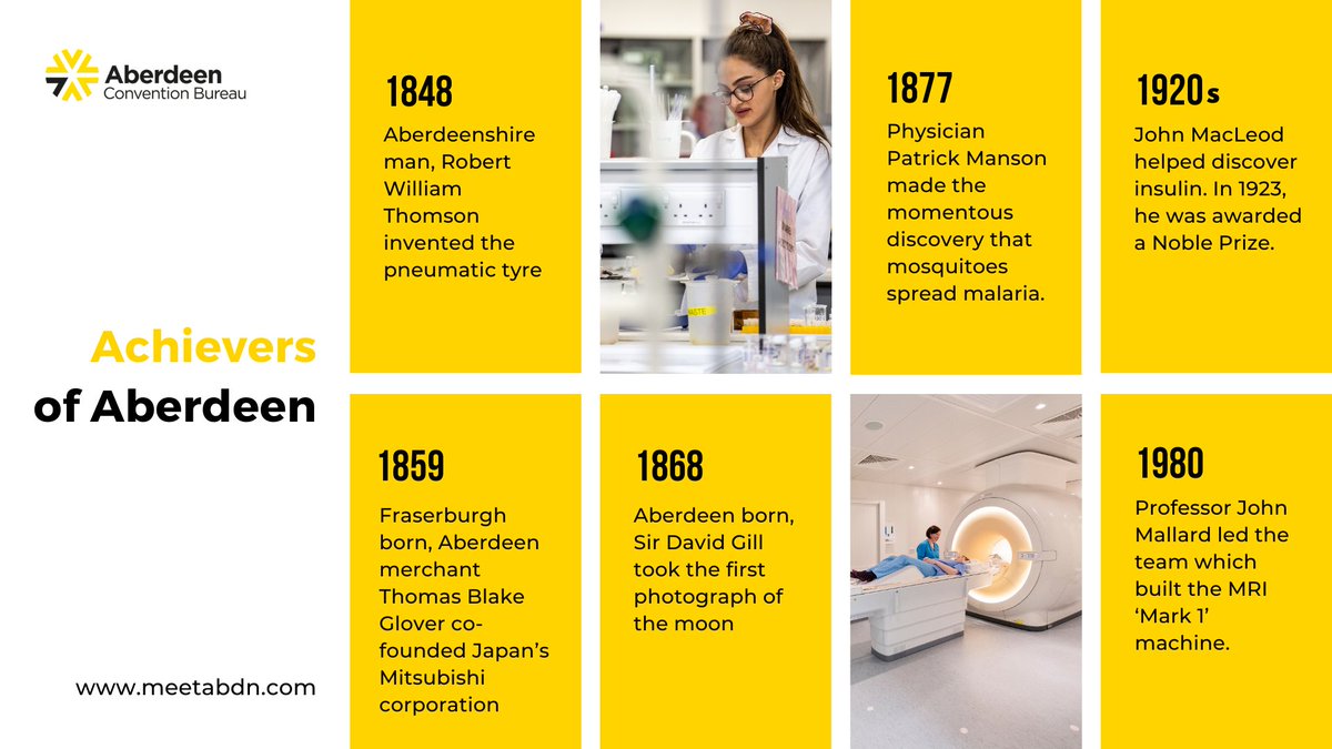 meetaberdeen's tweet photo. INTERNATIONAL DAY FOR ACHIEVERS
Aberdeen is no stranger to feats from achievers, from the discovery of insulin to innovative new treatments for Alzheimer’s disease. Achievement is embedded in Aberdeen’s DNA.
#meetABDN #visitABDN #Aberdeen #Aberdeenshire #Achievements #Success https://t.co/YPfGbdDPbC