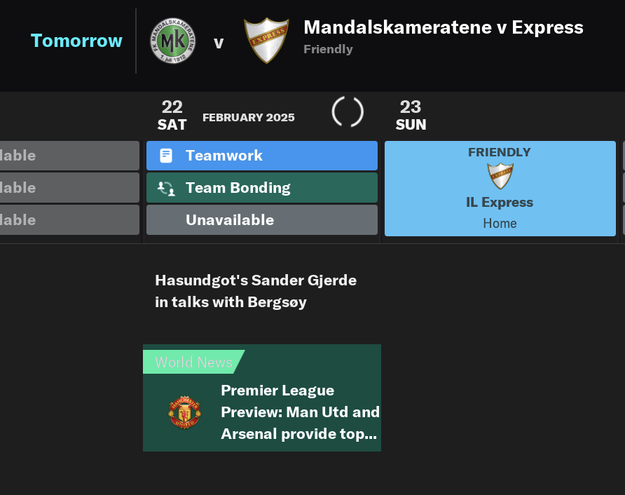 Berre en kjapp liten nyhetsak som binder sammen 2 tidligere klubber