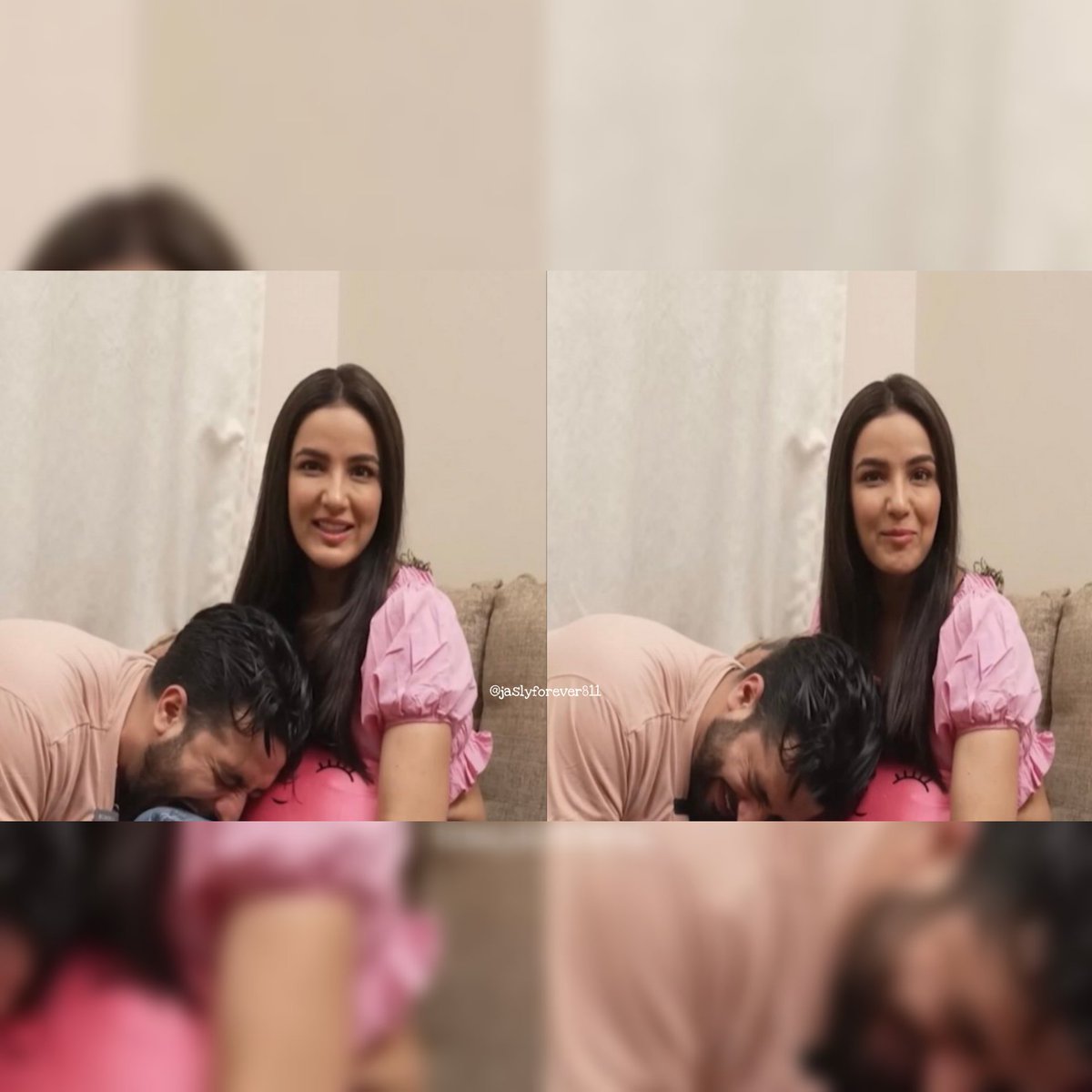 Mahenoorxjasly's tweet photo. Only Aly can do this 😂🙈😂. Them in their own world 🥺🧿
#JasKy #JasLyians #AlyGoni #JasminBhasin https://t.co/P3KLDuJiw8