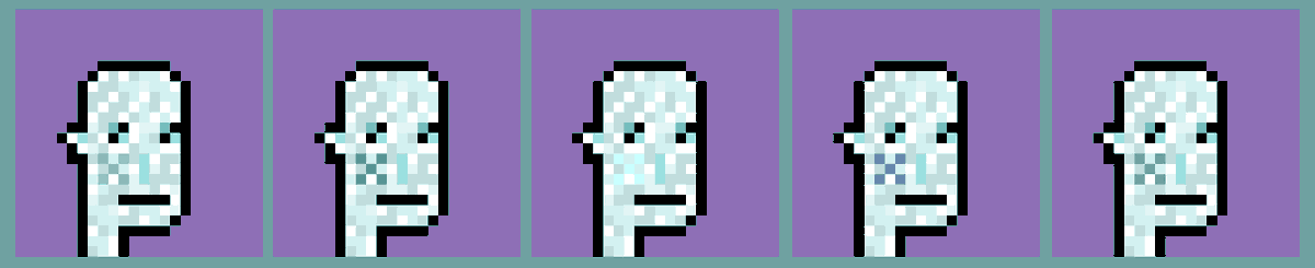 arbpunk's tweet photo. Hi #Arbitrum believoooors! Since we couldn't launch yesterday due to network congestion, our team decided double check our contract, traits and we plan to mint sometime next week! Stay tuned! preview of GMX's X tattoo trait on Dopex's DiamondPepe! https://t.co/glDJRGJUe8