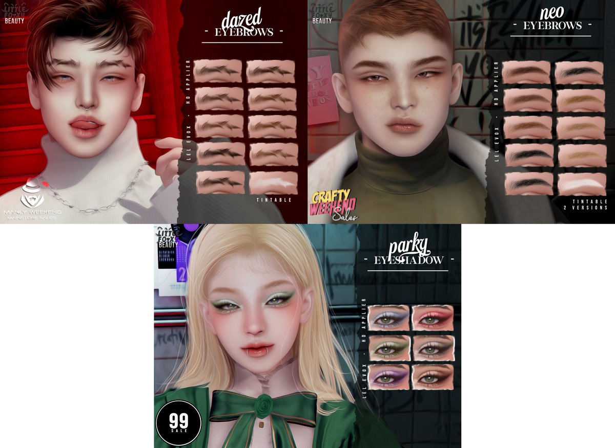 Sales from this week 03/24🦊: Hope all liked '3' LM: maps.secondlife.com/secondlife/Lon… #SecondLife #VirtualReality