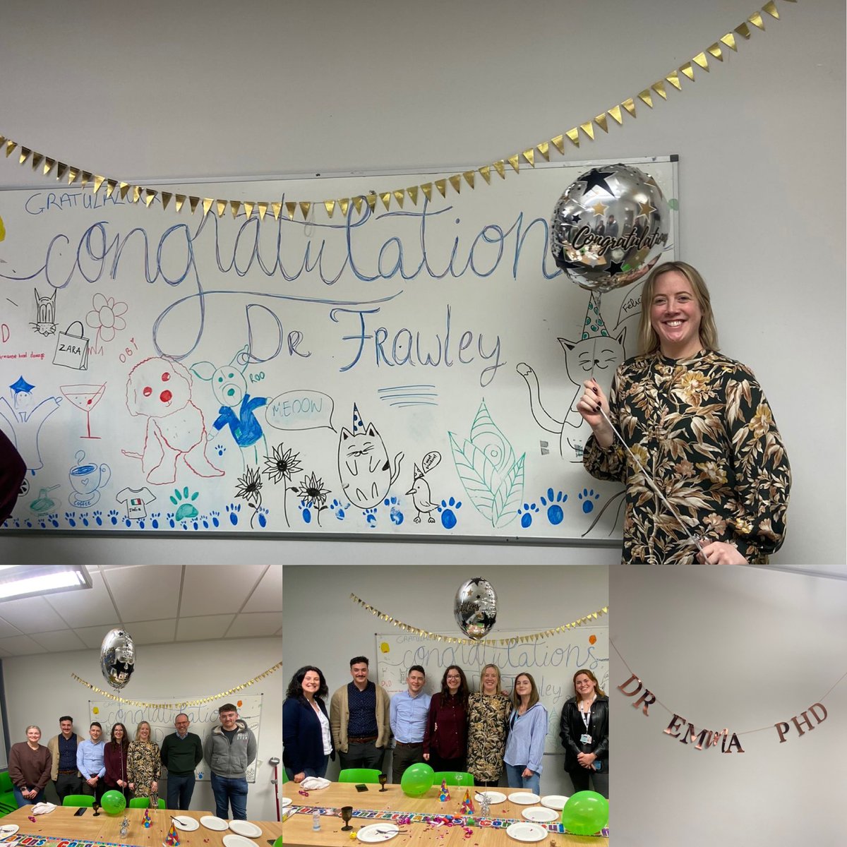 Emma Frawley (@dremmafrawley) on Twitter photo Delighted to have passed my PhD viva last week😃 Big thanks to my wonderful chair <a href="/BrainbowPoi/">Dr Ciara Egan</a>,examiners <a href="/sbucci76/">Sandra Bucci</a> & John Bogue & PI <a href="/GaryD2011/">Gary Donohoe</a>. Here’s to the next chapter🥳🌈☀️ Delighted to have passed my PhD viva last week😃 Big thanks to my wonderful chair <a href="/BrainbowPoi/">Dr Ciara Egan</a>,examiners <a href="/sbucci76/">Sandra Bucci</a> & John Bogue & PI <a href="/GaryD2011/">Gary Donohoe</a>. Here’s to the next chapter🥳🌈☀️
