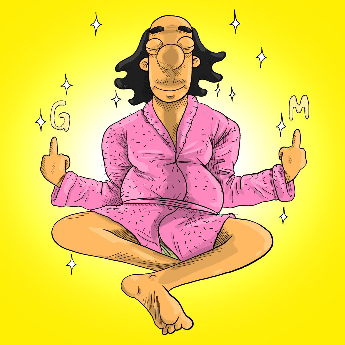 CreepyWorldPark's tweet image. GM ☕️☀️ 

Oh boy, things are getting trippy at the park today. @LarryCharacter was found like that at the centre of the Park... 

He has listened to Hippie Life Krew spaces and now is all about their mental wellness crusade in the wild world of web3. 

Join us at 4 PM EST today!