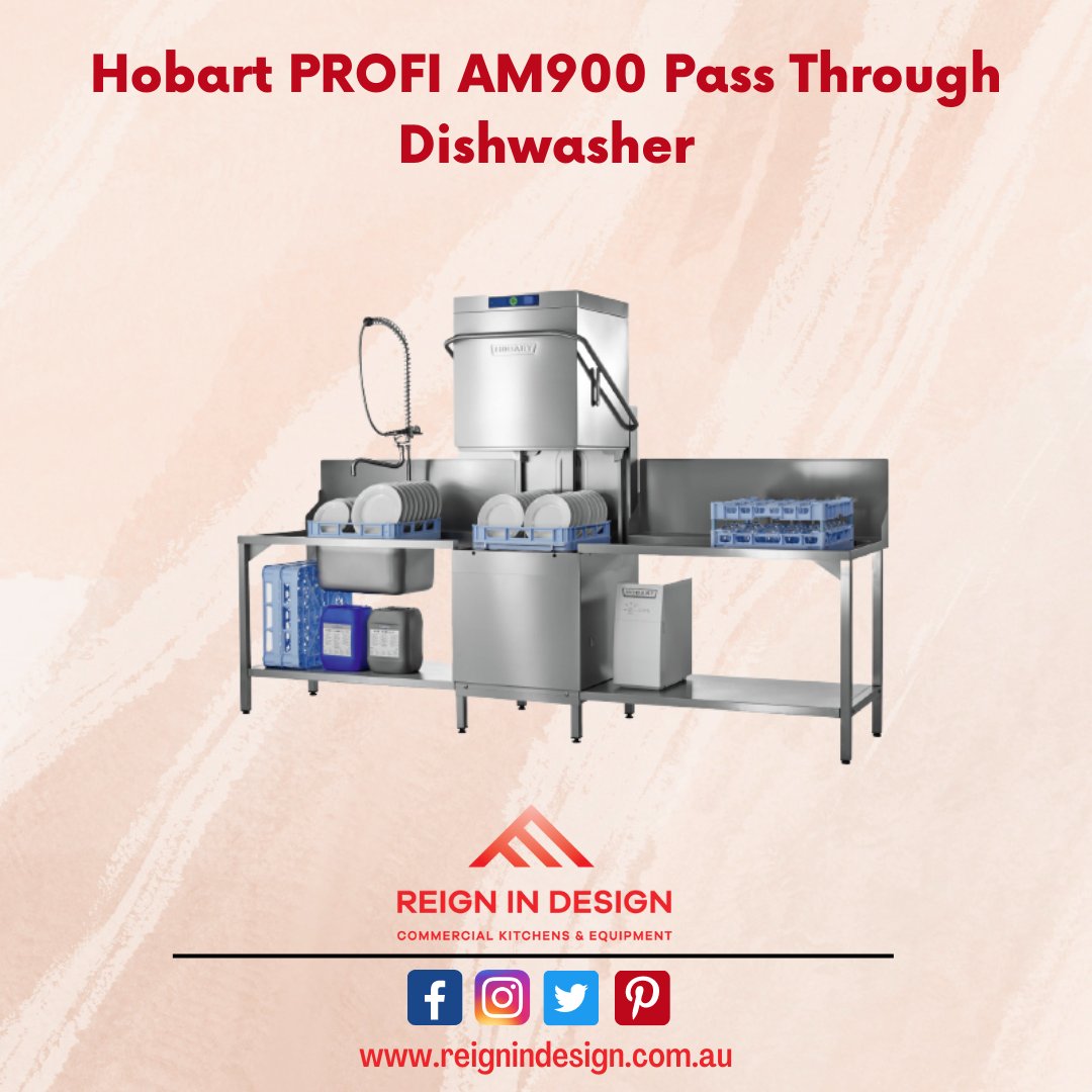 in_equipment's tweet photo. Hobart PROFI AM900 Pass Through Dishwasher
Hood-type dishwasher for straight through or corner operation
Get Yours - https://t.co/hYuHWOkRoy
#Reignindesign #Commercial #Australia #Design #initialdesign #Kitchen #am900 #hobart #passthrough https://t.co/Zhw7IxMcoi