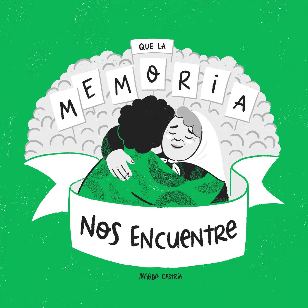 Nos vemos en la plaza 🤍 #MemoriaVerdadYJusticia