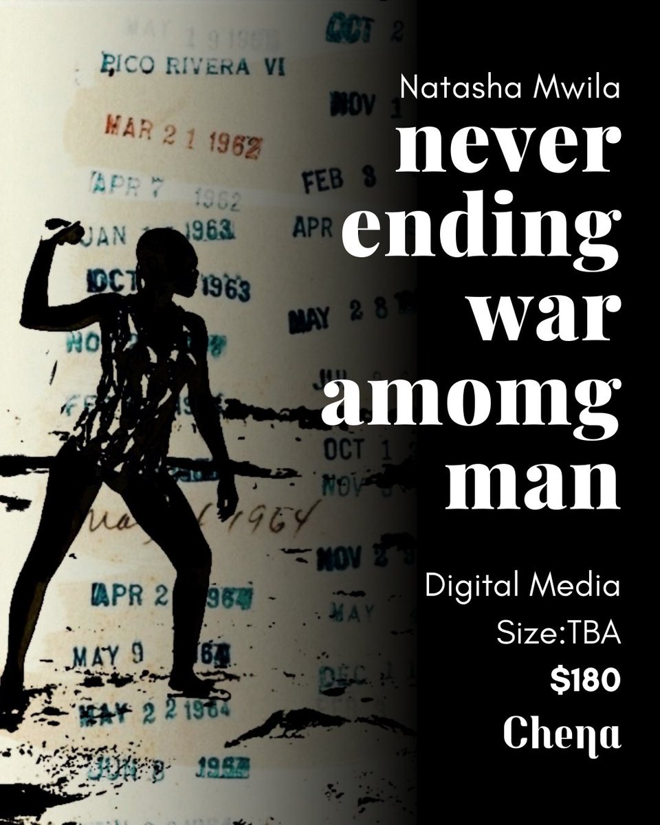 chena_gallery's tweet photo. "Never Ending War Among Man"  by Natasha Mwila is now available at Chena Art Gallery. 

#zambianart #war #digitalart #chenaartgallery https://t.co/v25HIjLw4z