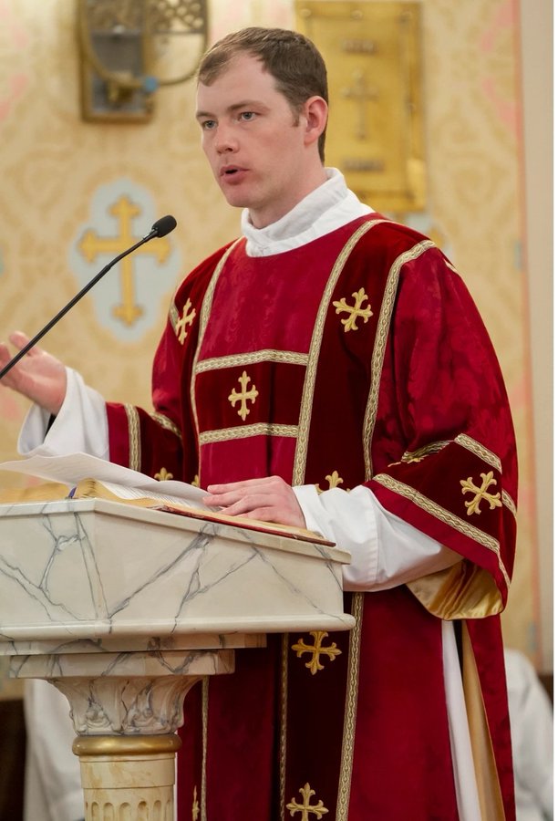 Joseph Brom, who has a PHD in Materials Science and Engineering from Penn State University is now a priest of Canons Regular.