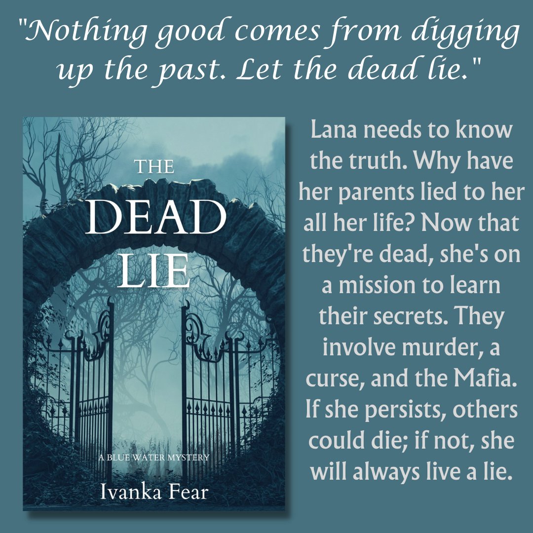 New Release: THE DEAD LIE by Ivanka Fear - mailchi.mp/24b536c0e5be/l… A Blue Water Mystery #newrelease #mystery #writingcommunity #amreading. <a href="/FearIvanka/">Ivanka Fear</a>