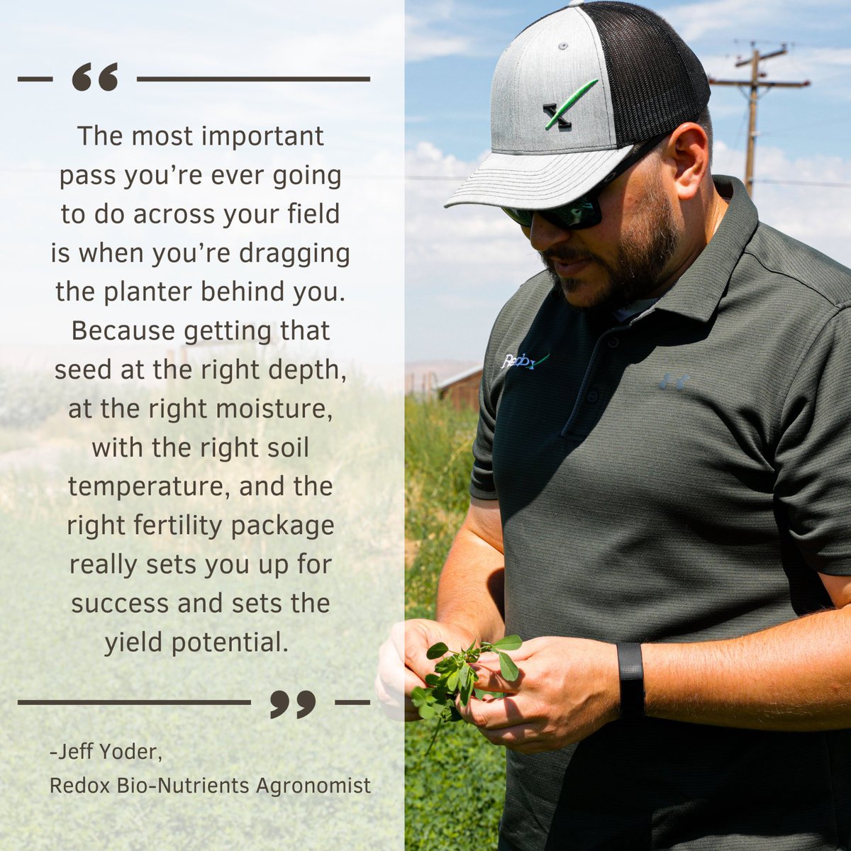 Getting those crops off to a great start begins at planting.