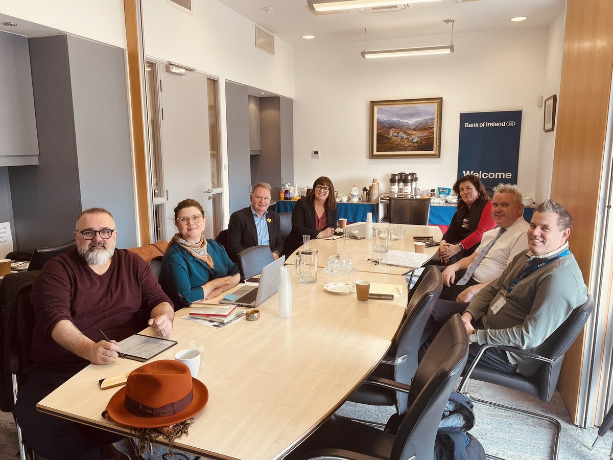 KennethDeery's tweet photo. Thank you @bankofireland Eyre Square - Marie Meehan &amp; @gemmamcostello for your hospitality hosting the business committee of @GalwayChamber mtg in fantastic offices overlooking Eyre Square. #business #ourgalway https://t.co/Rd3AjWxLEx
