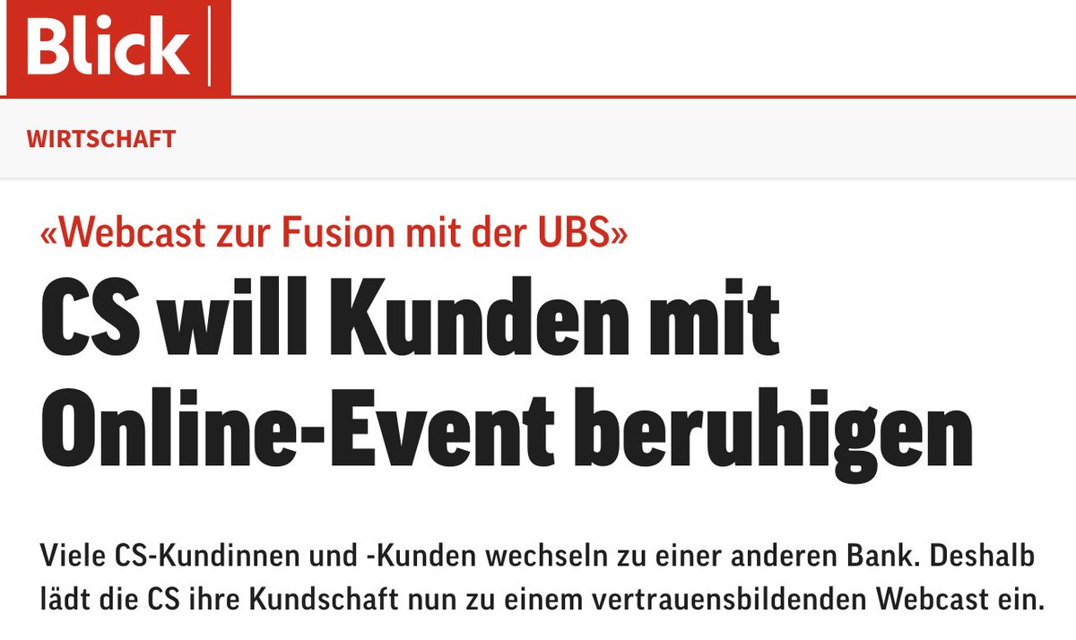 runews's tweet photo. Credit Suisse announces an event over Skype or Zoom to calm down remaining clients. 

What could possibly go wrong? https://t.co/8h8Vk14tYw