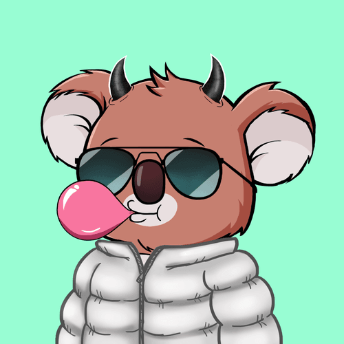 Koala Agent #1265 bought for 0.03691Ξ ($65.79) 🐨 #HugLife #NFT opensea.io/assets/ethereu…