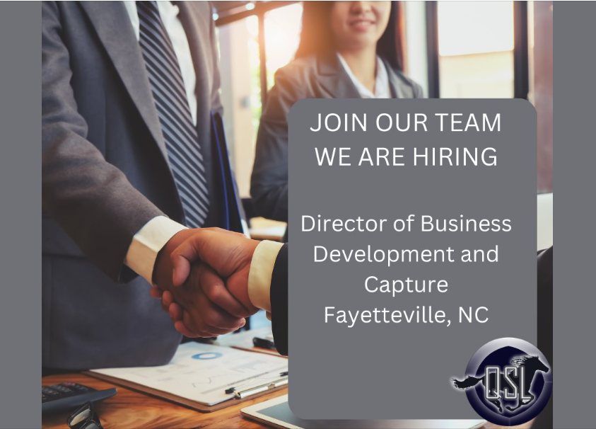 QSL638's tweet photo. QSL has a full-time career opportunity for an experienced Director of Business Development and Capture for Federal defense contracting opportunities. 
For more info and to apply: https://t.co/YJihPj6CQb

#StayInTheFight #nowhiring https://t.co/FlmV6v4Vra