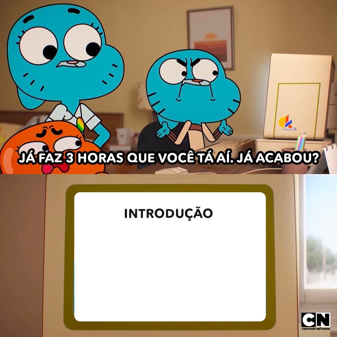 Cartoon Network Brasil on X: Você não entenderia meu processo de criação   / X