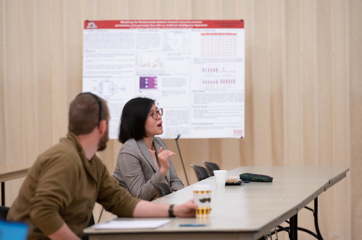 nmsuDaSA's tweet photo. Check out some of the pics from the 2nd annual @nmsu Data Science Symposium! @nmsu_HEST @nmsu_arts_sci @CoresNmsu @NMSUVPR https://t.co/iSyAzwtxho