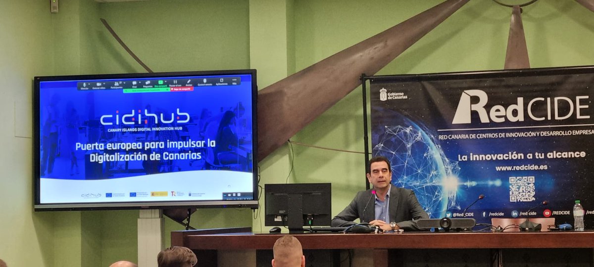 El día de hoy <a href="/AntonioCollado/">Antonio Collado</a> participó en el primer Evento Fabricación Digital de Canarias presentando el <a href="/cidihub/">CIDIHUB</a>, con el fin de promover el propósito de fortalecer la economía canaria a través de la digitalización siguiendo el mandato de la Comisión Europea
<a href="/Innovalia_group/">Innovalia Group</a>