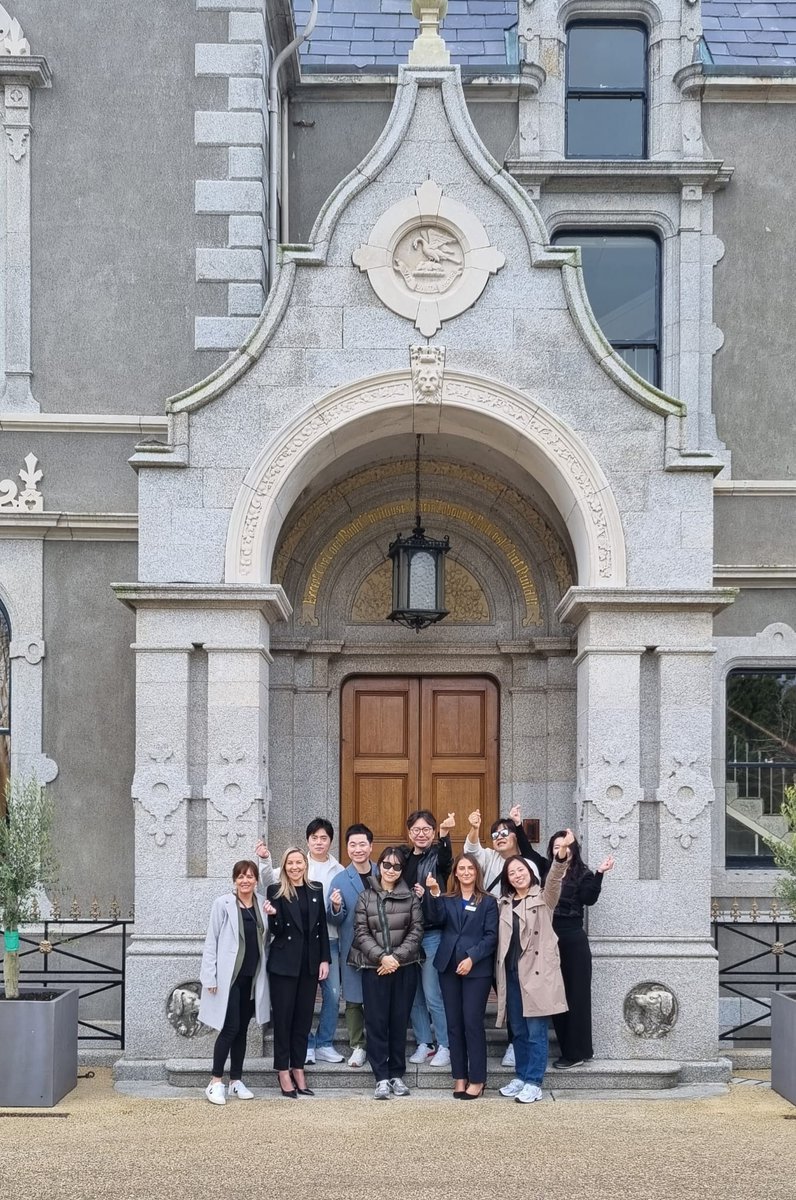 We enjoyed hosting a wonderful group of top tour operators from South Korean last night. After spending the day discovering Kildare with <a href="/kildarevillage/">@kildarevillage</a>, the group joined us here for a wonderful night at the hotel. We look forward to seeing you all again! 
 #Famtrip #Tourgroups