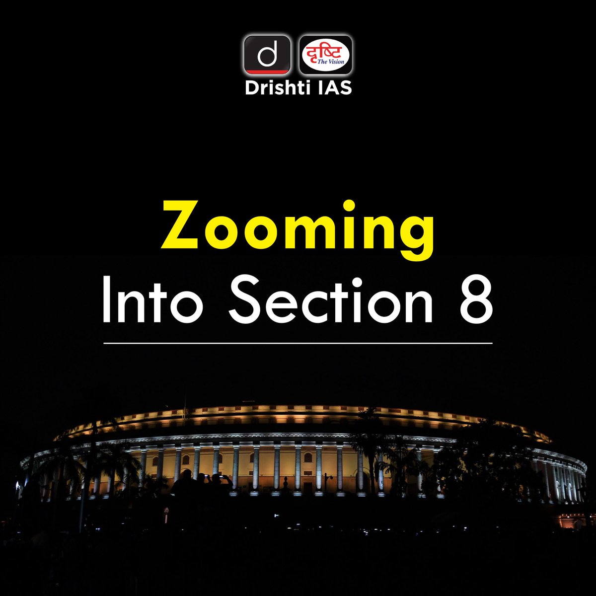 drishtiiaseng's tweet photo. In Politics section 8 is full of surprises and always comes with lots of controversy. Let's try to decode its provisions to get an insight into it. #Constitution #Politics #Section8 #ConstitutionalProvision #Personation #UPSC #AntiDefectionLaw #DrishtiIAS #DrishtiIASEnglish https://t.co/zgqEr8Exyl