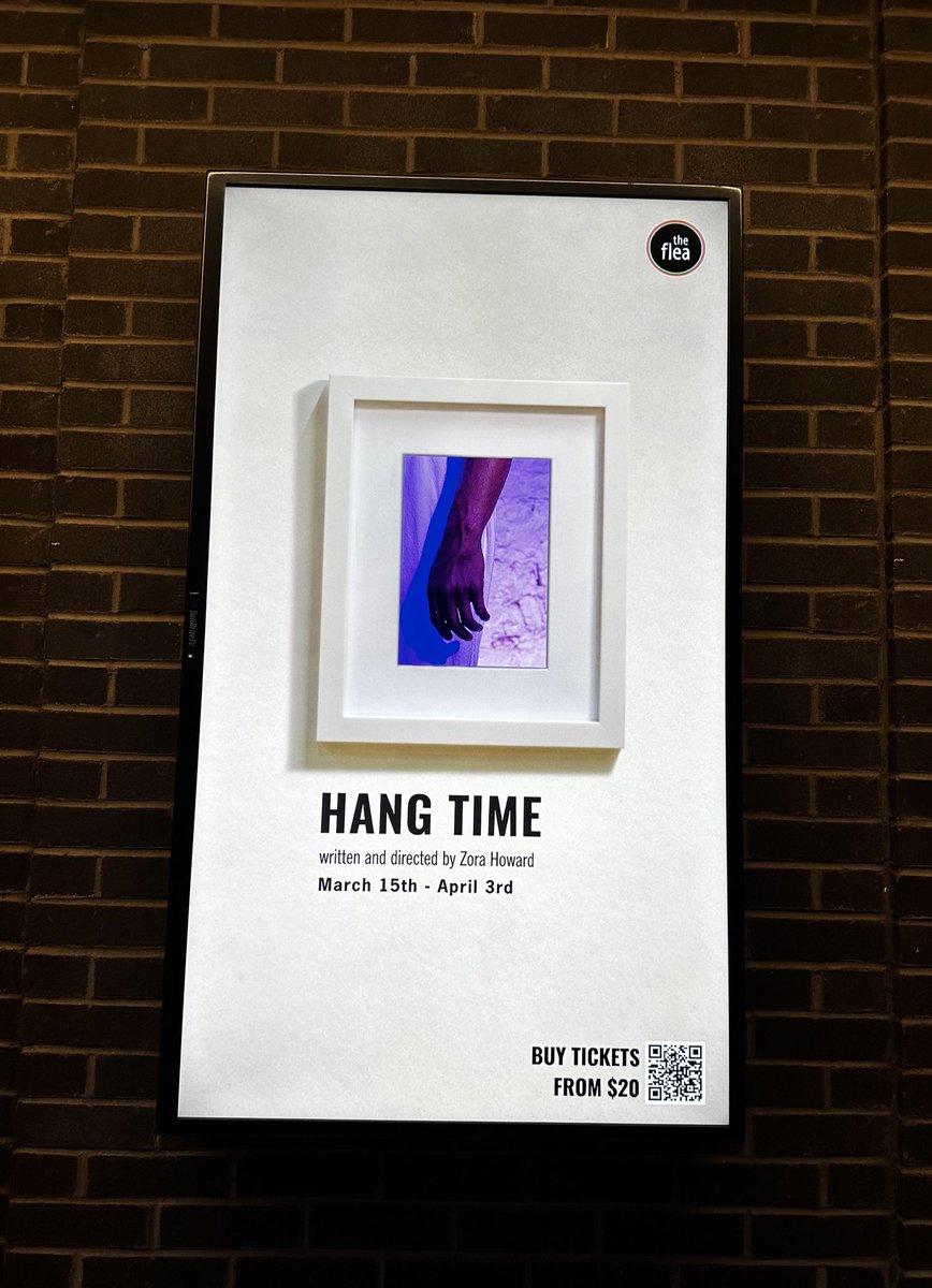If you’re in the tri-state area, please go see Hang Time @TheFleaTheater
