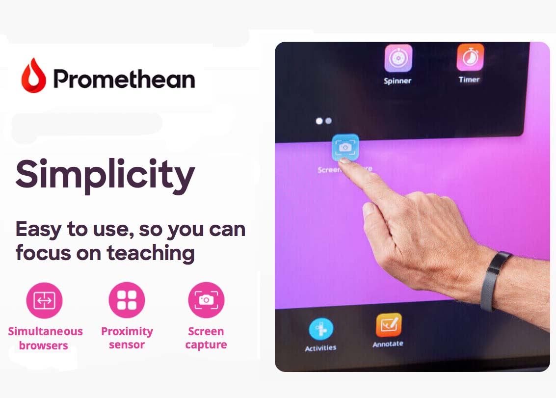 ddlearningspace's tweet image. One of the best things about teaching with a Promethean Interactive panel is SIMPLICITY. Easy to use - so you can focus on teaching! Learn more here: ddlearningspaces.com/products/prome…

#teaching #teacher #teachers #k12education #ClassroomTechnology #edtech #edchat
