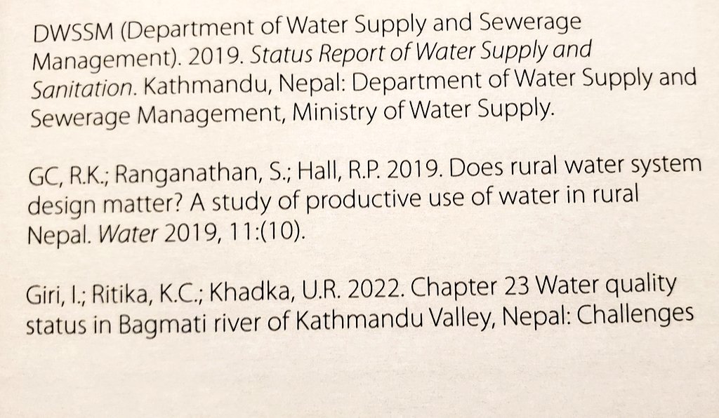 RalphPHall's tweet photo. Pleased to see that the Government of Nepal, Ministry of Energy, Water Resources, and Irrigation, has recognized the importance of multiple-use water services (#MUS) in their position paper.

Cited paper: https://t.co/cB9uLi0pvz

@ircpatrick @rajkgc @VT_LiberalArts

#WaterAction https://t.co/aykX2DzPjV