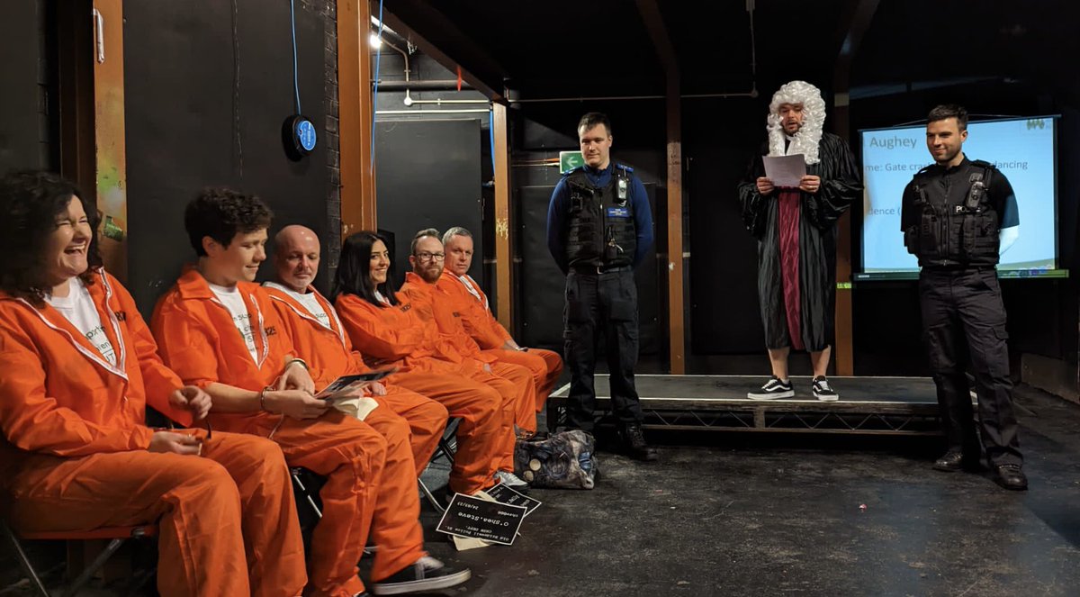 Found guilty! Jail & Bail in aid of the amazing @CHSW.  Please help me raise my bail by donating at justgiving.com/page/steve-jai…. Thank you! @downsyofficial @blackstarsols