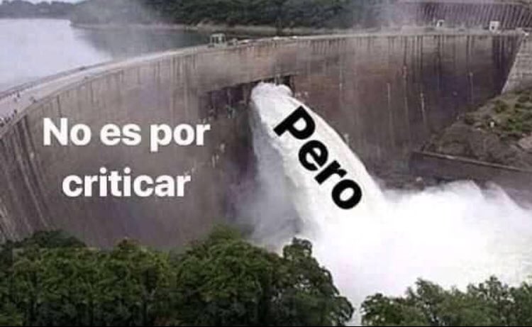 siempre hay un pero