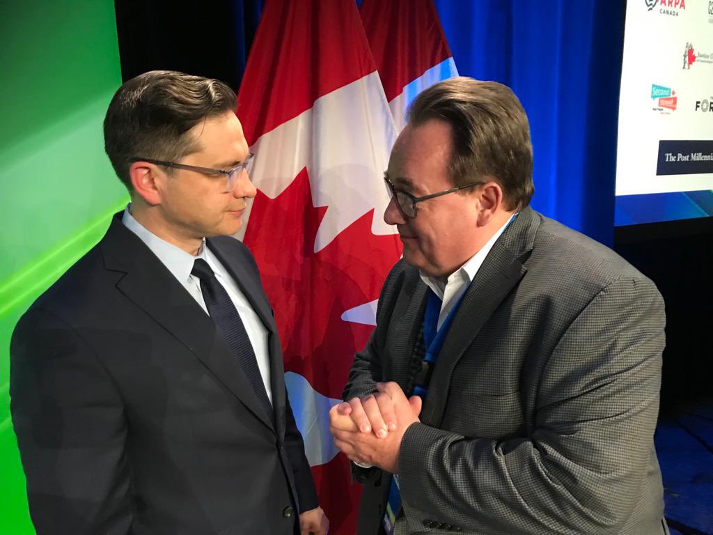 KAS_Canada's tweet image. It was a pleasure to meet The Honourable @PierrePoilievre at yesterday’s #CSFN National Conference 2023. @NEschborn