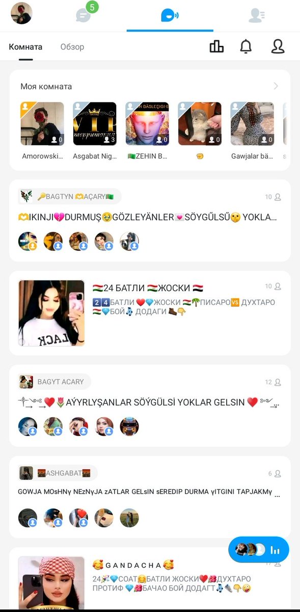 sizem sunyaly imo Voice Gruppa'da oturyanyzmy? 
для меня там кринге невыносимая...