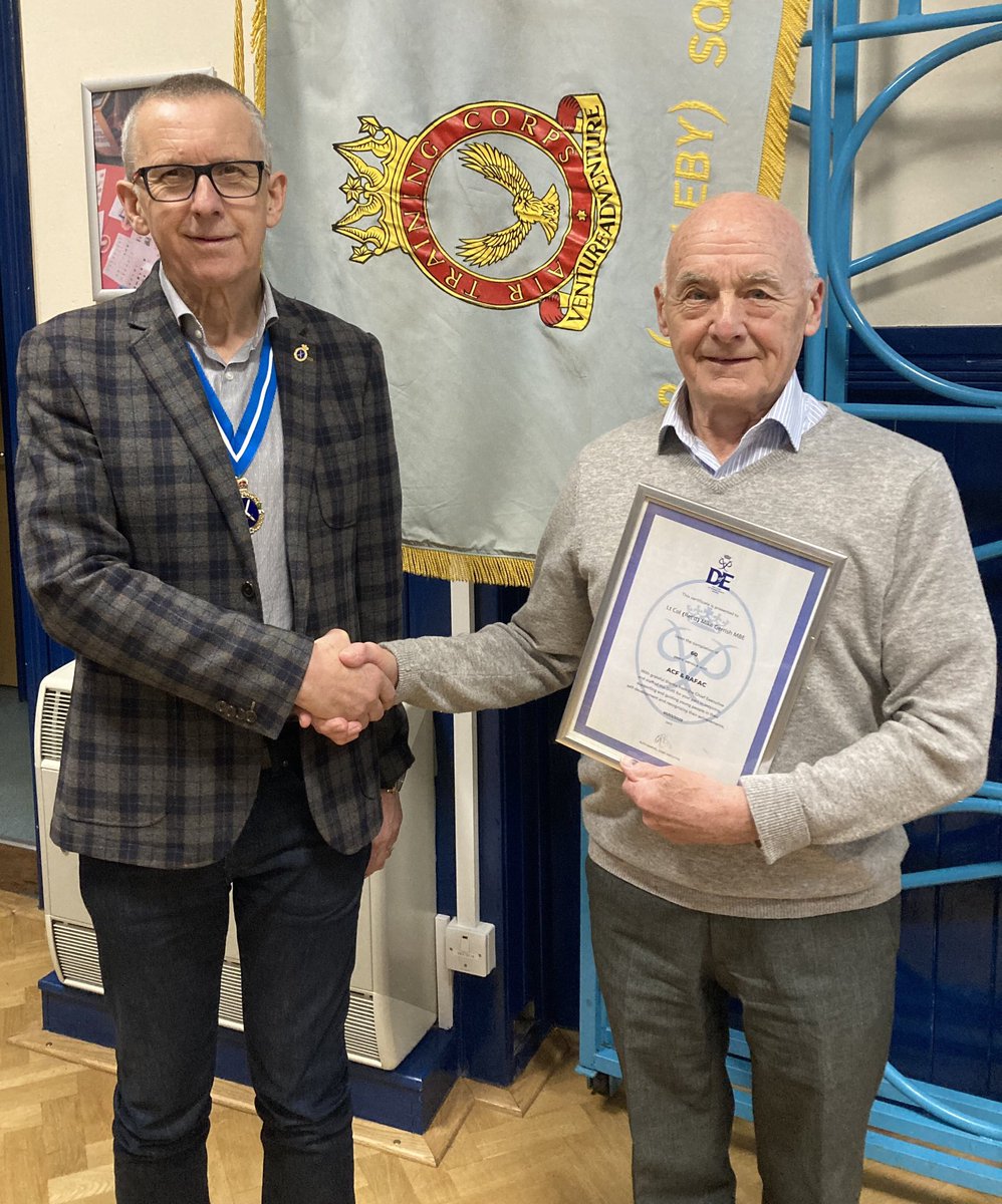 AlanMcViety's tweet photo. AGM and awards evening at Appleby ATC. An impressive group of cadets and great community support https://t.co/bDnJUZlv21