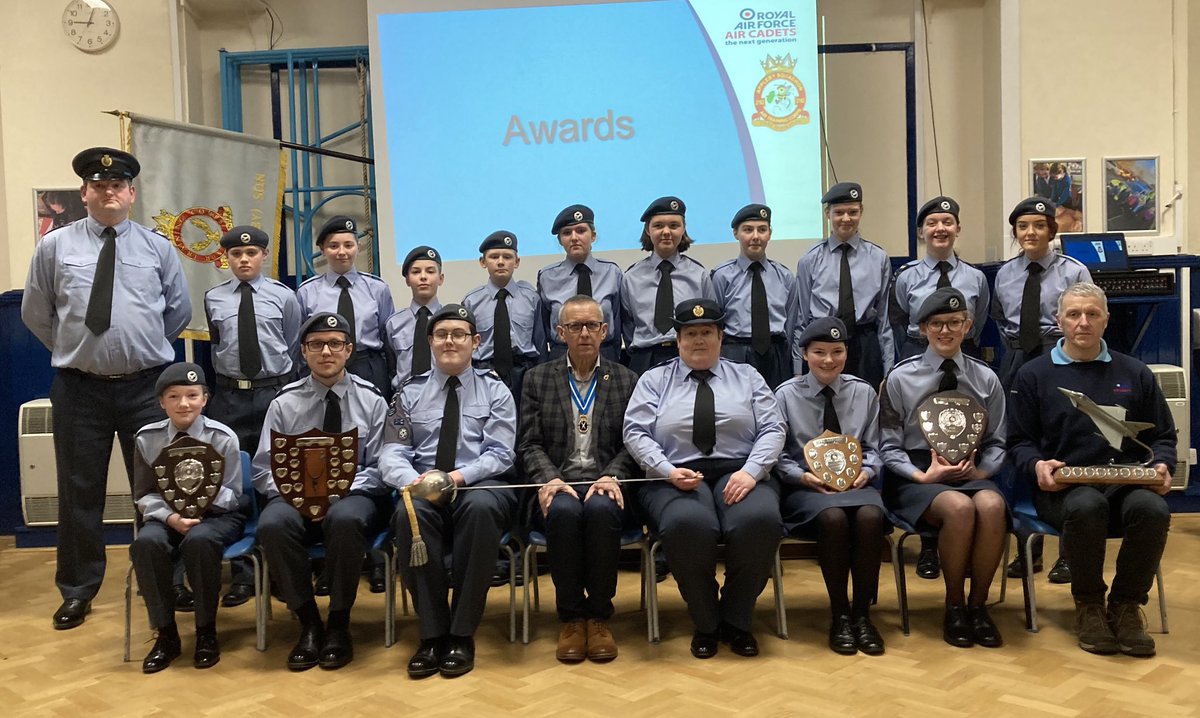 AlanMcViety's tweet photo. AGM and awards evening at Appleby ATC. An impressive group of cadets and great community support https://t.co/bDnJUZlv21