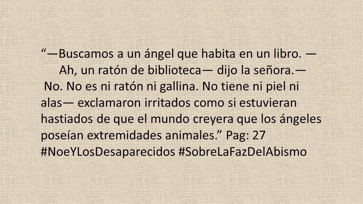 AzrielEscritor's tweet photo. ¿Dónde está el ángel?
#leer #escribir https://t.co/PHC22mESsP