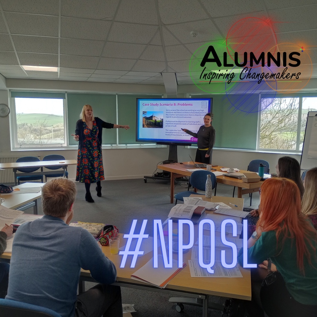 Director of Education Rachael Sharpe and Headteacher Rebecca Northcott facilitating our #npqsl face to face day @CofE_EduLead #alumnischangemakers