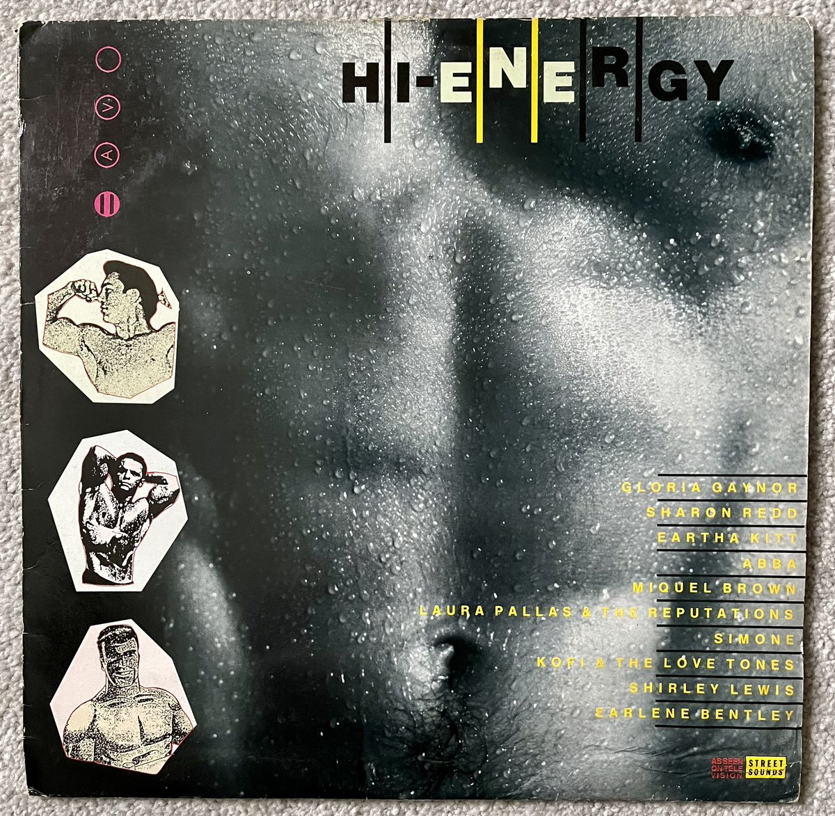 Poplifer73's tweet image. Friday.
Hi-Energy.
1984 Street Sounds.
Get Set For Sweat.
@IanLevine 
#HiEnergy #StreetSounds #GayCompilation #Vinyl #Compilation #RecordCollection #NowPlaying