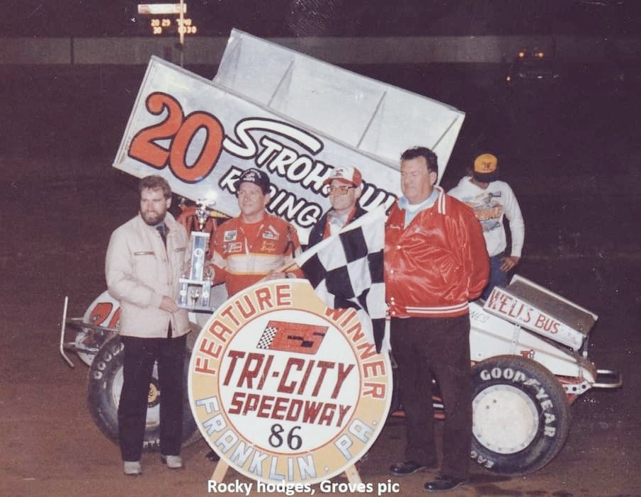 on Twitter "Rocky Hodges in victory lane at TriCity