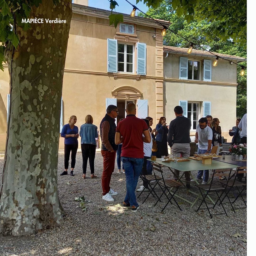 MAPIECEbusiness's tweet image. MAPIÈCE Verdière // jusqu’à 100 personnes