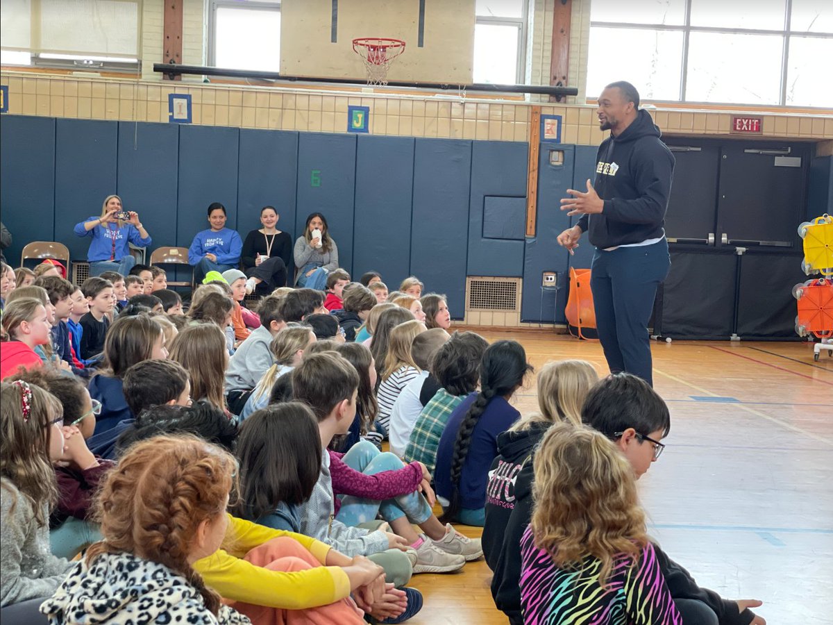 Thank you to <a href="/s_gspeaks/">Shamiel Gary</a> for visiting NMS last week. Your message of resilience and "bouncing back" from setbacks taught our students to believe in themselves.  If you haven't already, make sure to ask your kids about it!