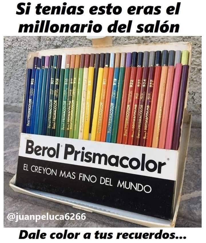 juanpeluca6266's tweet photo. Quién los usò ???' Berol prismacolor..!!! 😍 https://t.co/GnzGod3yj7