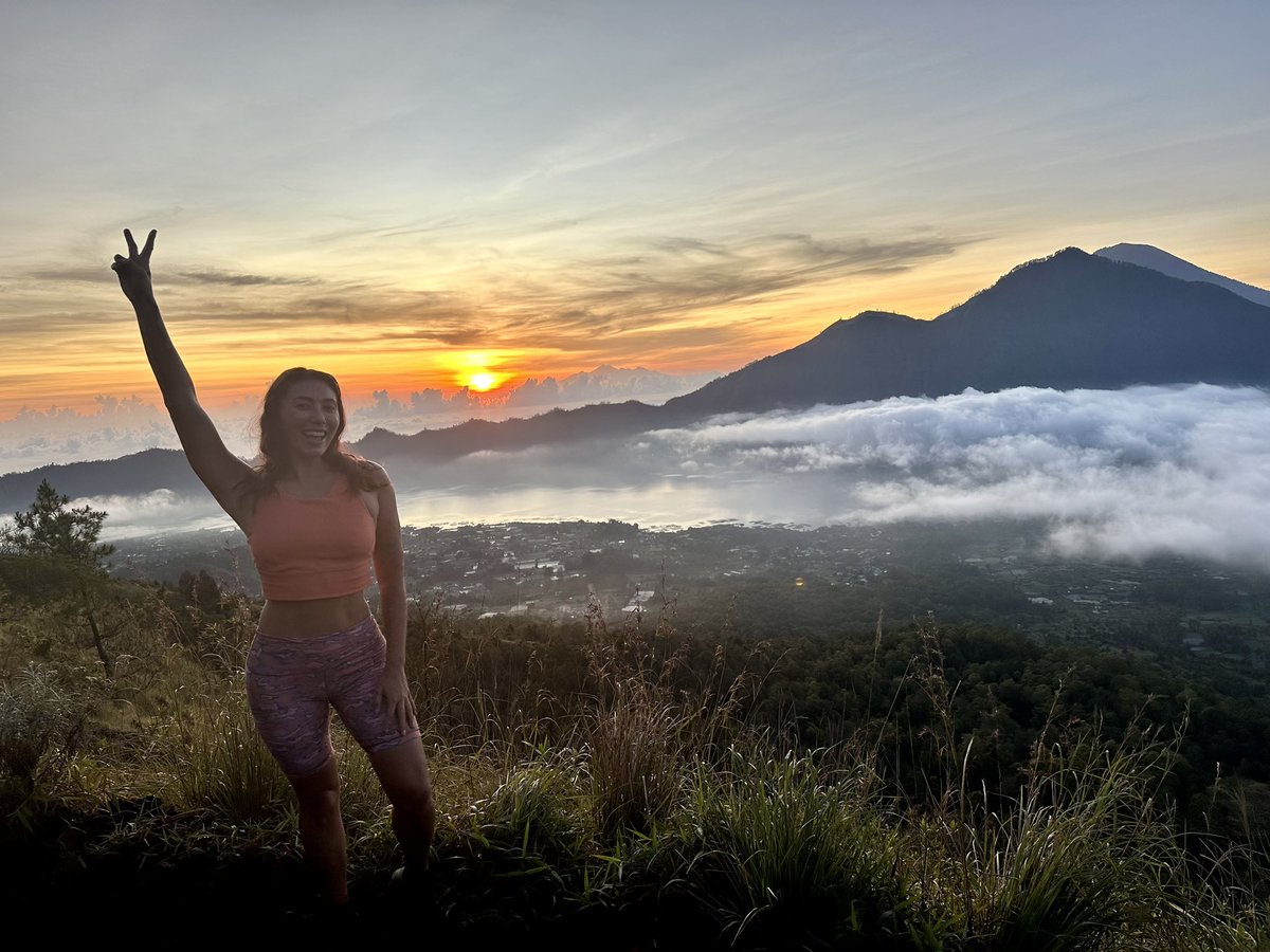 Gia on Twitter "Mount Batur at sunrise 🌅"
