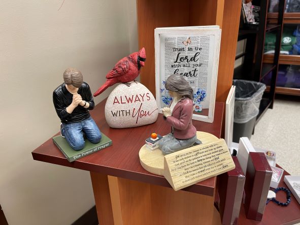 Just in time for Easter, First Communion, Confirmation and other faith milestones, Pallottine Renewal Center is pleased to announce the expansion of its on-site GIFT SHOP. 

Call 314-837-7100 or drop by 15270 Old Halls Ferry Rd (Florissant) to shop. 

#pallottine #giftshop