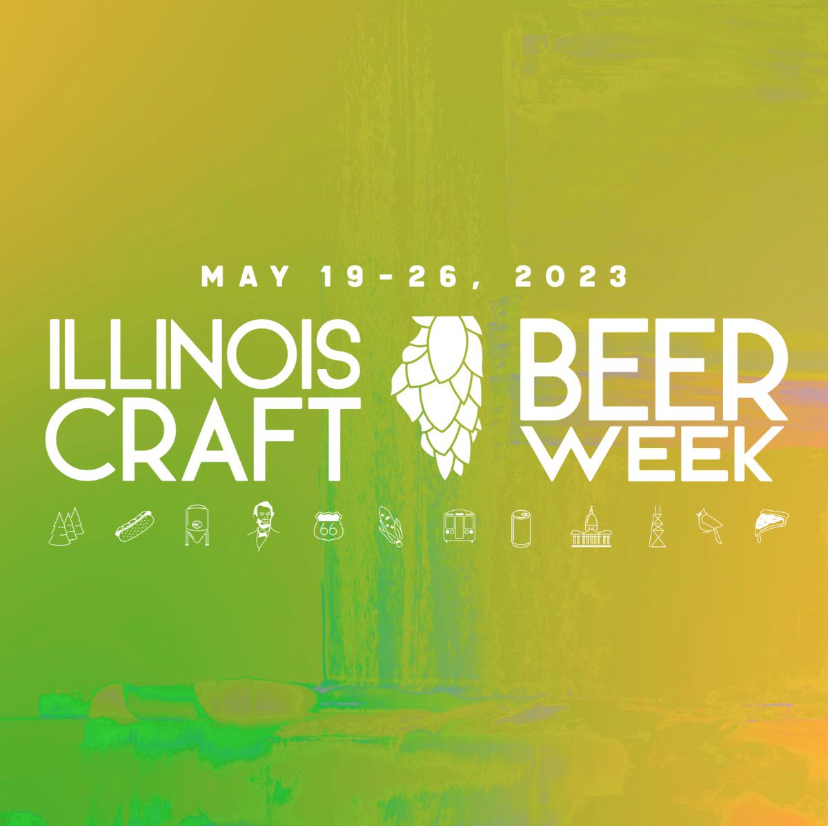 IllinoisBeer's tweet photo. .@ILCraftBeerWeek is BACK May 19-26 with a lineup of festivals, fundraisers, and daily opportunities to experience and support #IllinoisBeer.

And this year, we're closing #ICBW with Beer Under Glass at Union Station Friday 5/26! Tix on sale next Friday! 

https://t.co/HjfFmWKJAs https://t.co/3Cl3ttQWa5