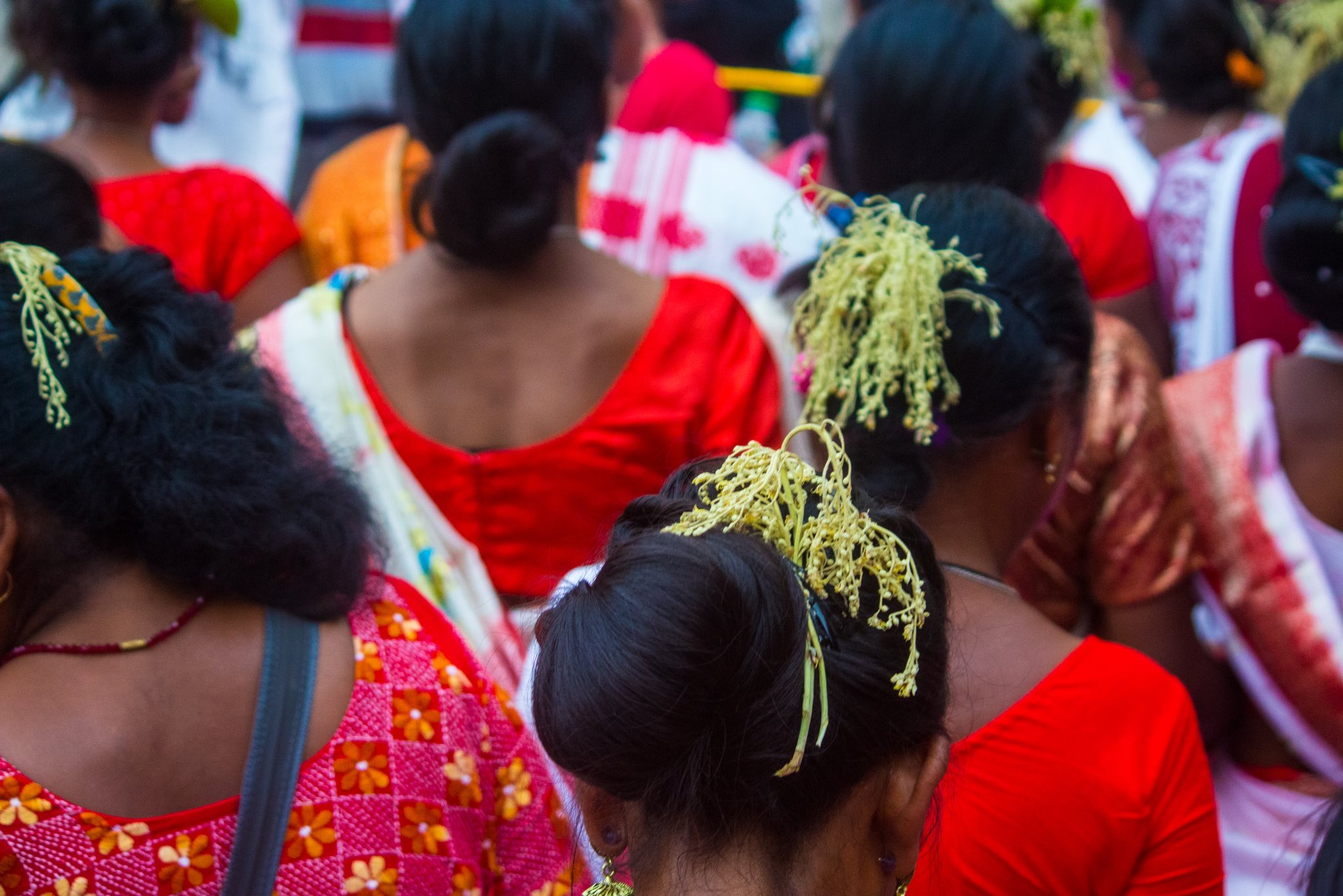 रांची में प्रकृति पर्व सरहुल की रही धूम, नागपुरी धुनों पर जमकर थिरके लोग Nature festival Sarhul celebrated in Ranchi, people danced to Nagpuri tunes 