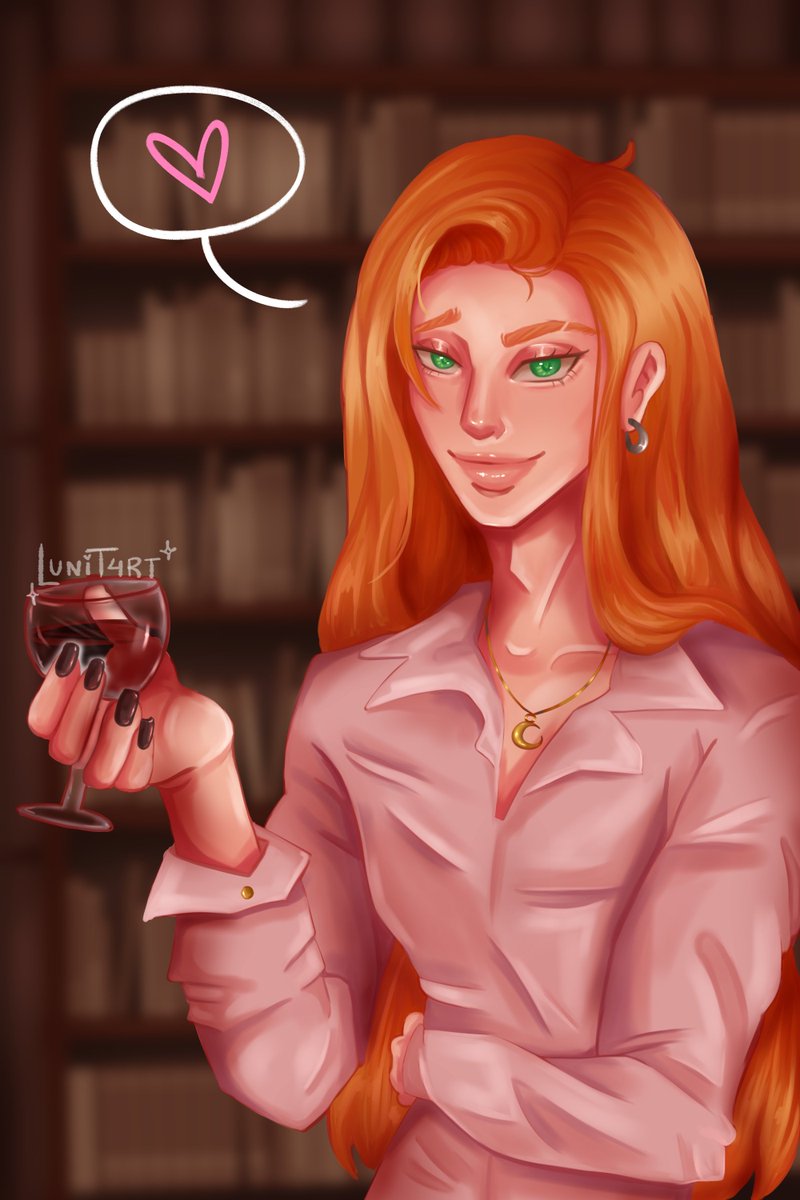 lunit4rt's tweet photo. | Dibujo random, pero últimamente estuve jugando al Stardew Valley y quise dibujar a mi esposo💗💗

#StardewValley <3 https://t.co/SccJ7FJ4si