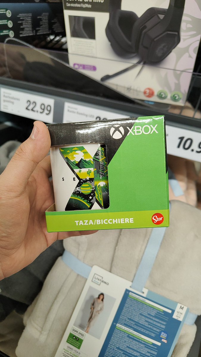 linvanhd's tweet photo. Pedazo de taza @Xbox y @lidlespana https://t.co/h50QDHCSsm