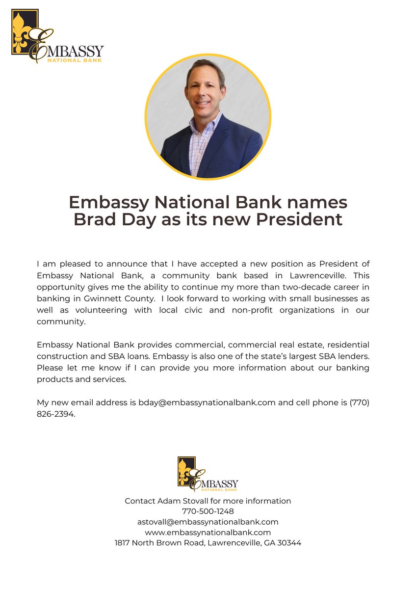 Embassy National Bank tweet media